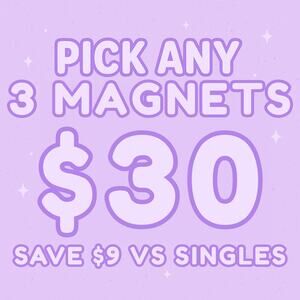 Pick Any 3 Magnets Bundle – Cruise, Car & Theme Park Mix & Match Set